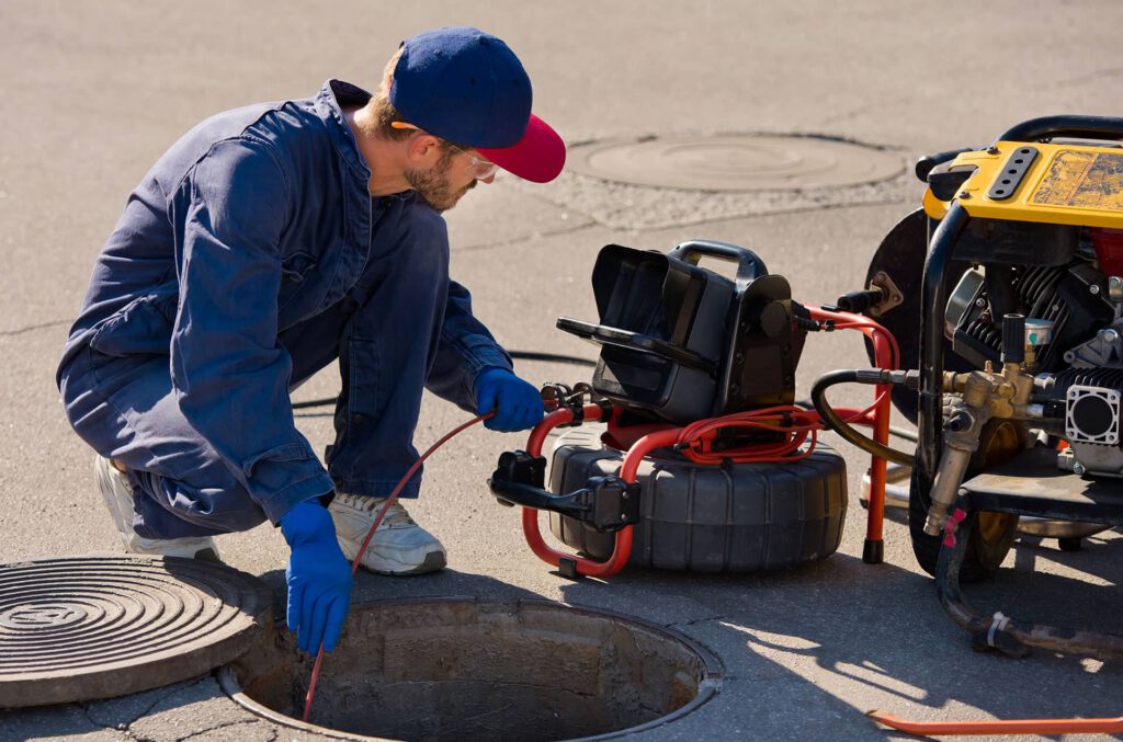 sanitation service crew working in Honolulu