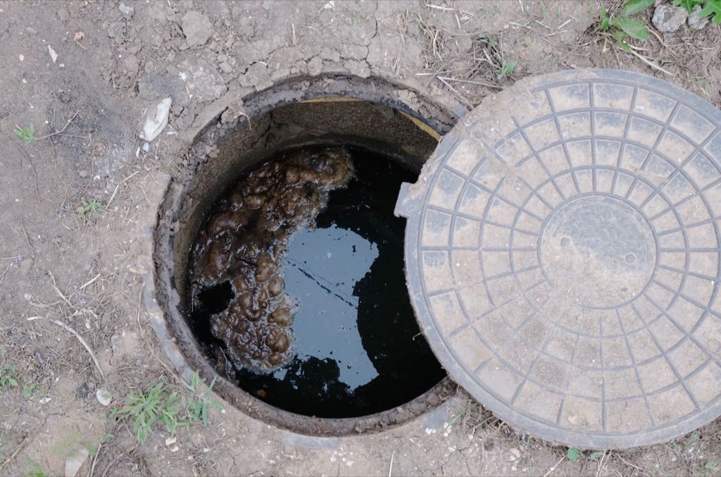 a full cesspool on oahu before pumping